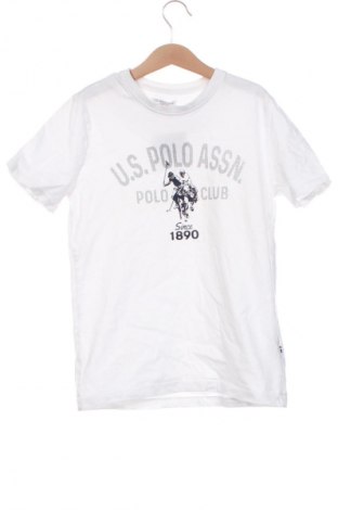 Kinder T-Shirt U.S. Polo Assn., Größe 8-9y/ 134-140 cm, Farbe Weiß, Preis 8,99 €