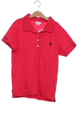 Dziecięcy T-shirt U.S. Polo Assn., Rozmiar 15-18y/ 170-176 cm, Kolor Czerwony, Cena 67,99 zł