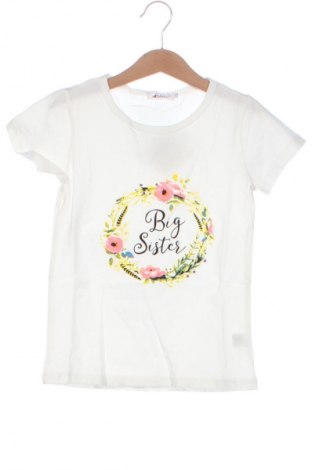 Tricou pentru copii Unbranded, Mărime 5-6y/ 116-122 cm, Culoare Ecru, Preț 31,99 Lei