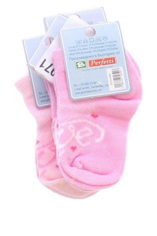Skarpety dziecięce Unbranded, Rozmiar 3-6m/ 62-68 cm, Kolor Różowy, Cena 27,59 zł