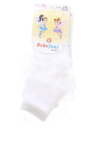 Skarpety dziecięce Unbranded, Rozmiar 3-4y/ 104-110 cm, Kolor Biały, Cena 25,99 zł