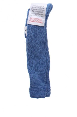 Kinder Socken Unbranded, Größe 23y, Farbe Blau, Preis 6,99 €