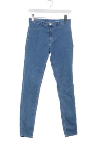 Dziecięce jeansy H&M, Rozmiar 14-15y/ 168-170 cm, Kolor Niebieski, Cena 64,99 zł