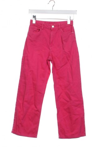 Kinderjeans H&M, Größe 8-9y/ 134-140 cm, Farbe Rosa, Preis 14,99 €