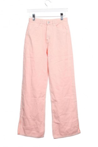 Dětské džíny  H&M, Velikost 14-15y/ 168-170 cm, Barva Růžová, Cena  339,00 Kč