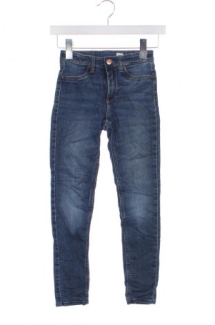 Dziecięce jeansy H&M, Rozmiar 7-8y/ 128-134 cm, Kolor Niebieski, Cena 53,99 zł