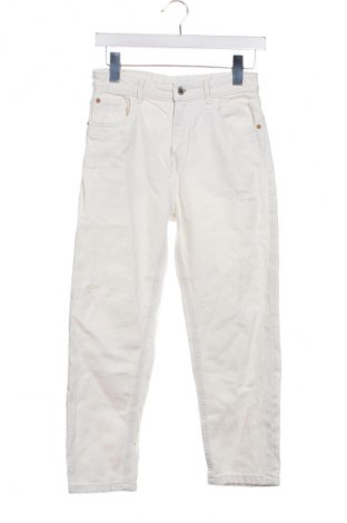 Dziecięce jeansy Zara, Rozmiar 13-14y/ 164-168 cm, Kolor Biały, Cena 41,38 zł