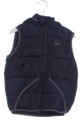 Dziecięca kamizelka United Colors Of Benetton, Rozmiar 4-5y/ 110-116 cm, Kolor Niebieski, Cena 57,99 zł