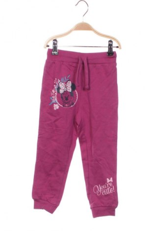 Dziecięce spodnie Disney, Rozmiar 18-24m/ 86-98 cm, Kolor Różowy, Cena 47,99 zł