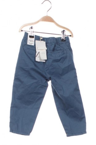 Dziecięce spodnie Zara, Rozmiar 18-24m/ 86-98 cm, Kolor Niebieski, Cena 73,99 zł