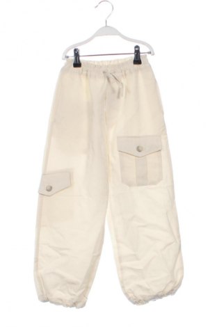 Dziecięce spodnie Zara, Rozmiar 5-6y/ 116-122 cm, Kolor ecru, Cena 32,32 zł
