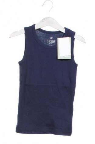 Detské tielko  H&M, Veľkosť 4-5y/ 110-116 cm, Farba Modrá, Cena  5,95 €