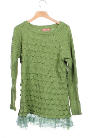 Детски пуловер Lollipop, Размер 12-13y/ 158-164 см, Цвят Зелен, Цена 11,99 лв.