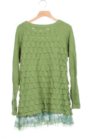 Детски пуловер Lollipop, Размер 12-13y/ 158-164 см, Цвят Зелен, Цена 11,99 лв.