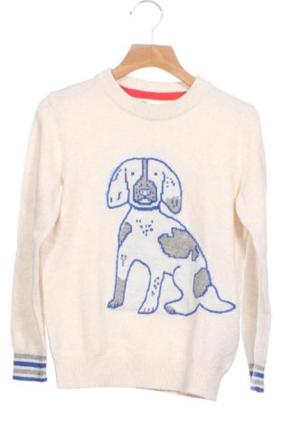 Детски пуловер Mini Boden, Размер 6-7y/ 122-128 см, Цвят Екрю, Цена 35,99 лв.