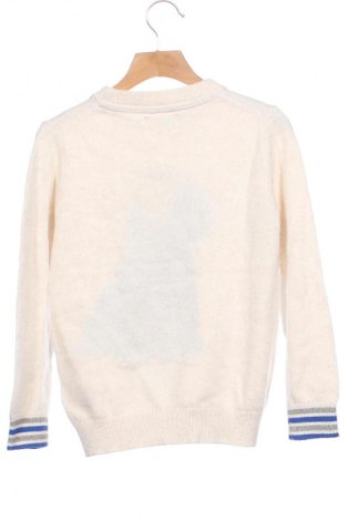 Детски пуловер Mini Boden, Размер 6-7y/ 122-128 см, Цвят Екрю, Цена 35,99 лв.