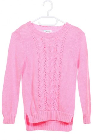 Детски пуловер Old Navy, Размер 7-8y/ 128-134 см, Цвят Розов, Цена 43,99 лв.
