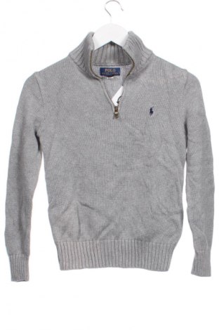 Dziecięcy sweter Polo, Rozmiar 9-10y/ 140-146 cm, Kolor Szary, Cena 127,99 zł