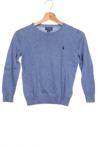 Детски пуловер Polo, Размер 6-7y/ 122-128 см, Цвят Син, Цена 45,99 лв.