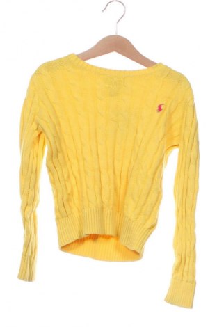 Kinderpullover Polo Ralph Lauren, Größe 5-6y/ 116-122 cm, Farbe Gelb, Preis 31,99 €