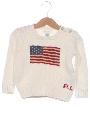 Dětský svetr  Ralph Lauren, Velikost 12-18m/ 80-86 cm, Barva Krémová, Cena  789,00 Kč