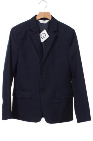 Детско сако H&M, Размер 10-11y/ 146-152 см, Цвят Син, Цена 32,99 лв.