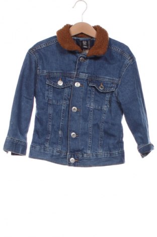 Детско яке H&M, Размер 3-4y/ 104-110 см, Цвят Син, Цена 23,99 лв.