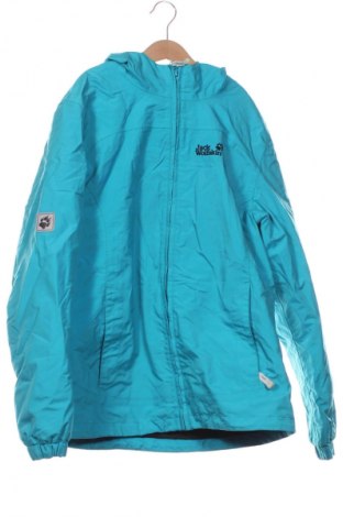 Детско яке Jack Wolfskin, Размер 12-13y/ 158-164 см, Цвят Син, Цена 69,99 лв.