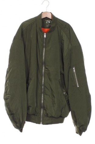 Dziecięca kurtka Zara, Rozmiar 12-13y/ 158-164 cm, Kolor Zielony, Cena 55,99 zł