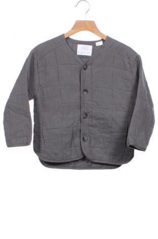 Детско яке Zara, Размер 3-4y/ 104-110 см, Цвят Сив, Цена 16,48 лв.