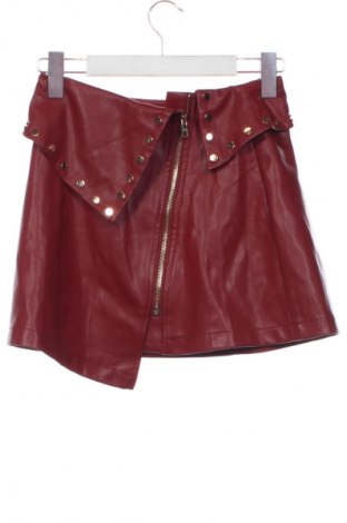 Lederrock ASOS, Größe XS, Farbe Rot, Preis € 11,99