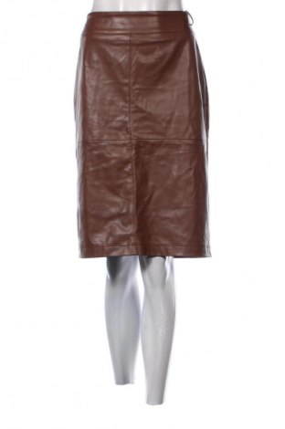 Кожена пола Betty Barclay, Размер L, Цвят Кафяв, Цена 24,99 лв.