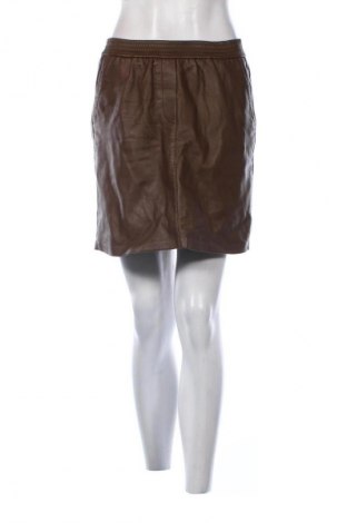 Кожена пола Second Female, Размер M, Цвят Кафяв, Цена 109,00 лв.