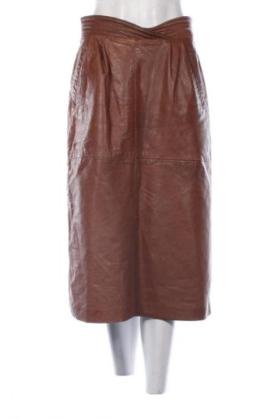 Kožená sukně  Unbranded, Velikost L, Barva Hnědá, Cena  1 395,00 Kč