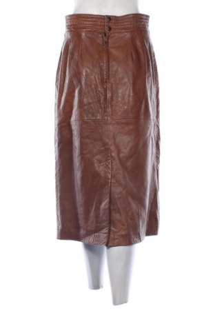 Kožená sukně  Unbranded, Velikost L, Barva Hnědá, Cena  1 395,00 Kč