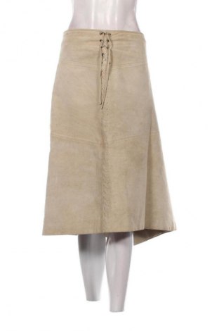 Lederrock Unbranded, Größe 5XL, Farbe Beige, Preis 29,67 €