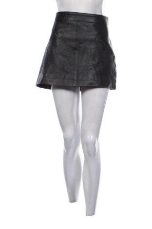 Fustă de piele Zara, Mărime XL, Culoare Negru, Preț 485,00 Lei