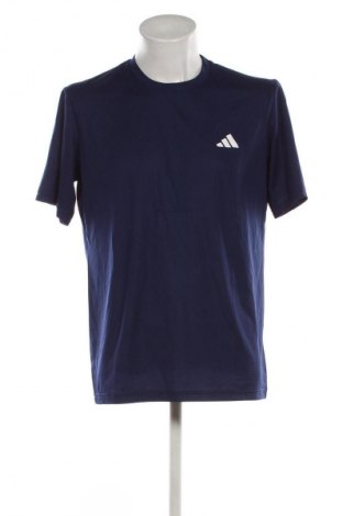 Herren Shirt Adidas, Größe L, Farbe Blau, Preis 27,99 €