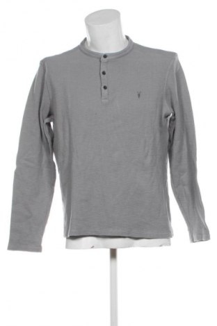 Herren Shirt AllSaints, Größe XL, Farbe Grau, Preis 30,18 €