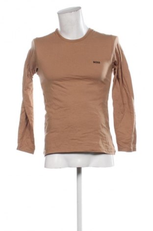 Bluză de bărbați BOSS, Mărime S, Culoare Maro, Preț 408,99 Lei