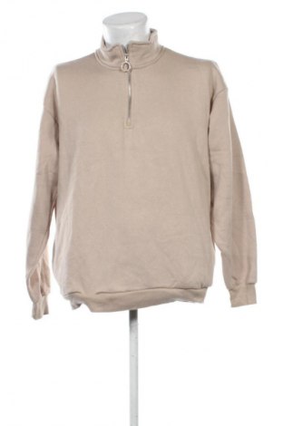 Herren Shirt Bershka, Größe L, Farbe Beige, Preis 11,99 €