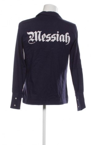 Мъжка блуза De puta madre 69, Размер XL, Цвят Син, Цена 40,99 лв.