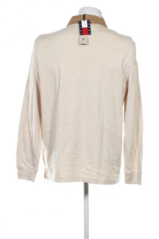 Męska bluzka Tommy Jeans, Rozmiar L, Kolor Beżowy, Cena 219,99 zł