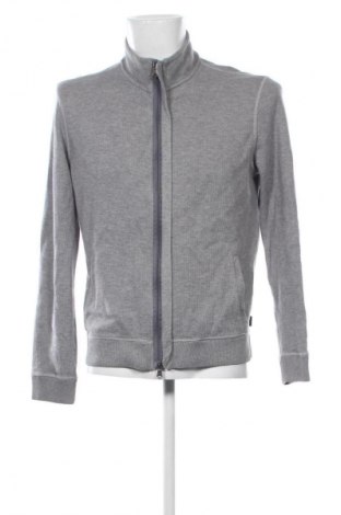 Jachetă tricotată de bărbați BOSS, Mărime L, Culoare Gri, Preț 360,53 Lei