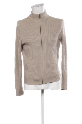 Jachetă tricotată de bărbați Esprit, Mărime M, Culoare Bej, Preț 92,99 Lei