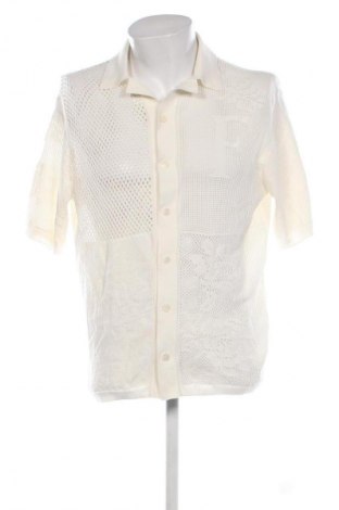 Jachetă tricotată de bărbați Fiorucci, Mărime L, Culoare Ecru, Preț 443,99 Lei