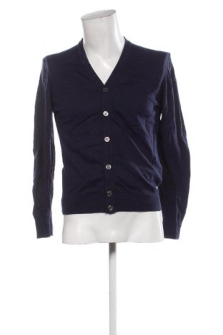 Jachetă tricotată de bărbați Hackett, Mărime L, Culoare Albastru, Preț 74,99 Lei