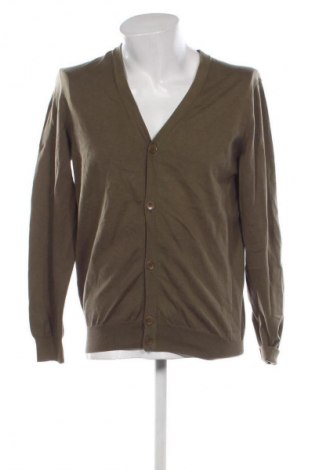 Jachetă tricotată de bărbați Hugo Boss, Mărime L, Culoare Verde, Preț 249,99 Lei