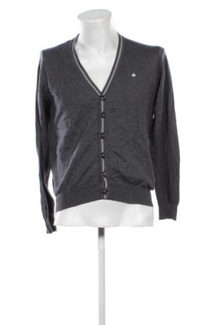 Herren Strickjacke Rover&Lakes, Größe M, Farbe Grau, Preis € 19,99