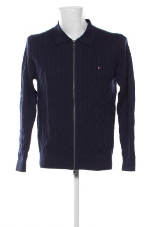 Herren Strickjacke Tommy Hilfiger, Größe M, Farbe Blau, Preis € 192,99